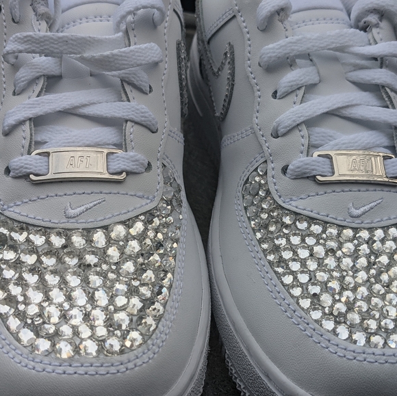 Crystal Air Force 1s - Picture 6 of 6